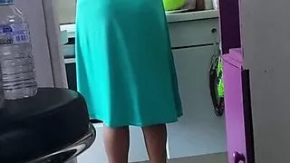 Indian boy and African woman