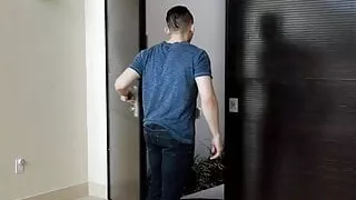 Ripped threesome raw fuck and blow cum loads