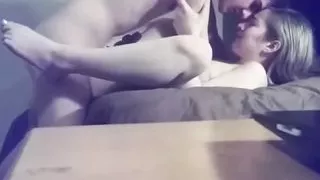 amazing Spanish sister fucked when home alone, hardcore sex