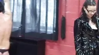 Spanking Session with German Boots Mistress