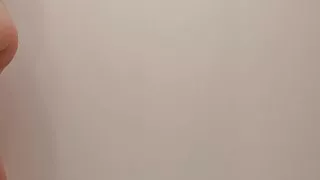 I come out of the shower