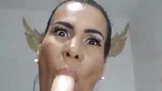 PInk Chica XXX Cammer - Spit and Drool - Latina