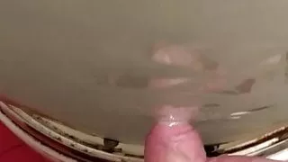 In der Dusche abspritzen