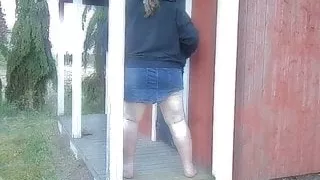 OUTDOOR FUN BY CHETTO BIG ASS WIDE OPEN FLASHING Part 2