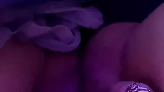 Secretly playing with myself in front of Roommate.