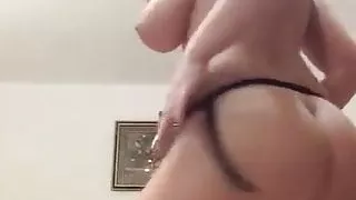 Big boobs, shaved mature pussy