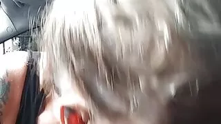 Car blowjob