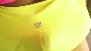 stepmom big titty Latina ripped and fucked during workout