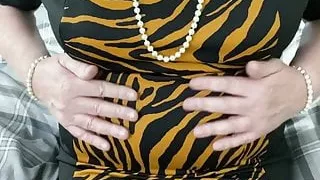 Mature Tvrose Crossdresser Teasing