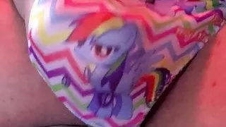 Jerking In Sissy MLP Pony Panties