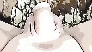 Beta femboy shows off little dick