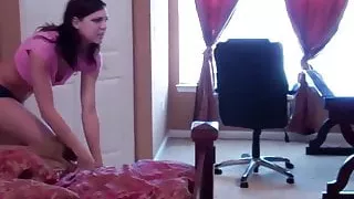 Cherry gets so wet when she sucks my toes