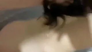 Fucking my cousin hard in the bathtub