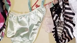 Aunty used bras and panties