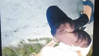 Cumtribute for hot girl