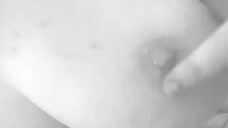 Playing with my milky tits