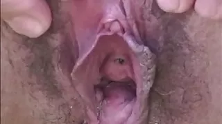 Peeing near the forest, my wife