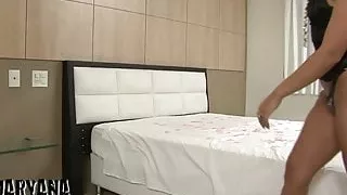 Blonde Latina from Brazil, MILF asks for her ass to get fucked hard