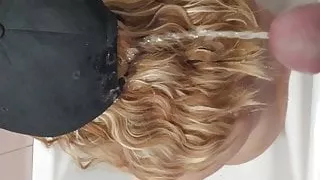 Drained Urine On The Hair Of A Young Blonde