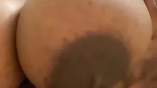 Nene playing with them titties