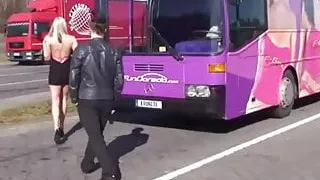 Hard Gangbang Fuck for German Blond Teen Girl 20yo