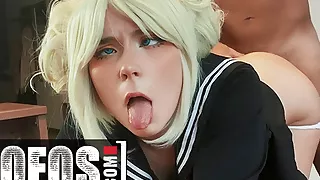 petite sweetie fox surprises her boyfriend  black bull with a butt