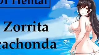 Spanish JOI hentai con una zorrita cachonda.
