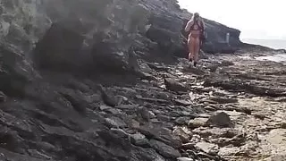 A Hard outdoor Pee Sex at beach...6 March 2021