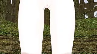 Ruby's Nude Muddy Quicksand Encounter