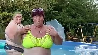 SSBBW in the Pool, Funny