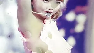 Izone Kim Chaewon Cum On her Armpit Tribute