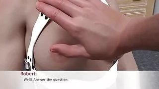 Defending Lydia Collier -Angela White Gets her  Tits fucked