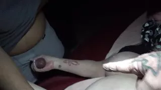 Hot wife in adult book store