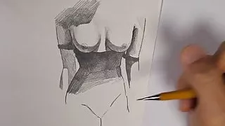 Stepsister's Nude Paintings That Are Really Easy