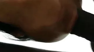 my girlfriend  giving me vertical blowjob