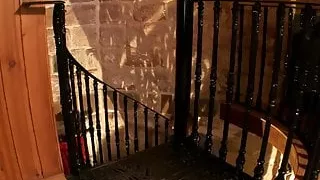 Blonde honey Avril Sun riding a giant dick