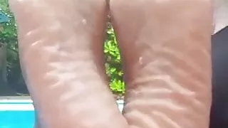 Feet in the Pool