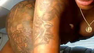 She goes in on the dildo