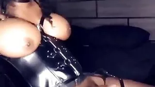 White Guy Sucks Black Shemale