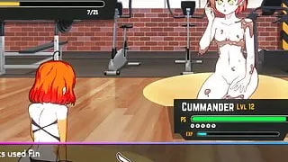 Oppaimon Hentai Pixel game Ep.6 pokemon gym fuck training