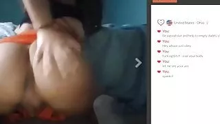 Perfect body latina teasing in skirts