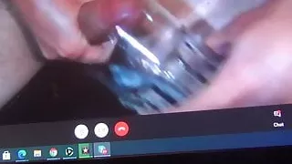 Cum Countdown cum in a Glass