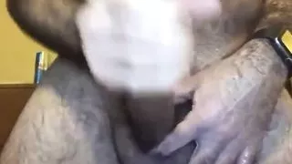 Esperma, Pai, Gay, Peludo, Punheta, Masturbação