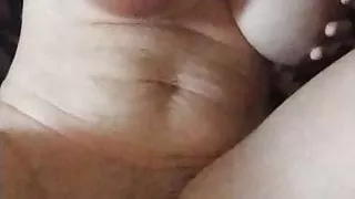 Cumming while she should've been cleaning.
