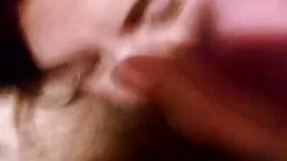 I cum as she licks my balls.