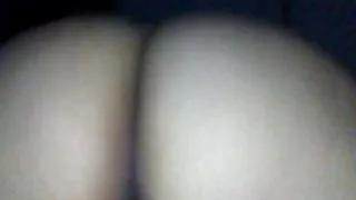 Latina wife rides small hubby