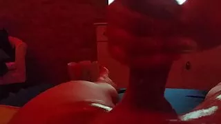 Girlfriend is giving sexy cock massage with happy end cumshot