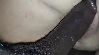 Bbw takes thick black cock