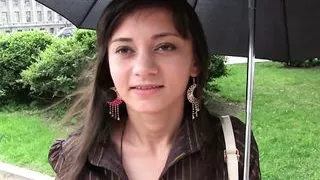 Tanned chick lured into awesome sex with the pickup artist