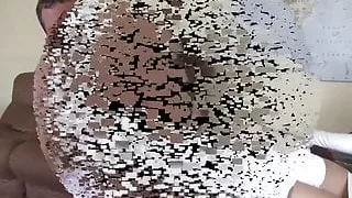 Latex princess Smiley dominates slave Joschi